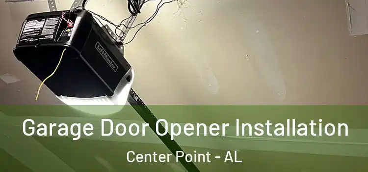  Garage Door Opener Installation Center Point - AL