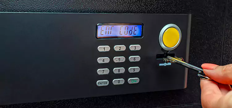 Electronic Keypad Deadbolt Installation Center Point
