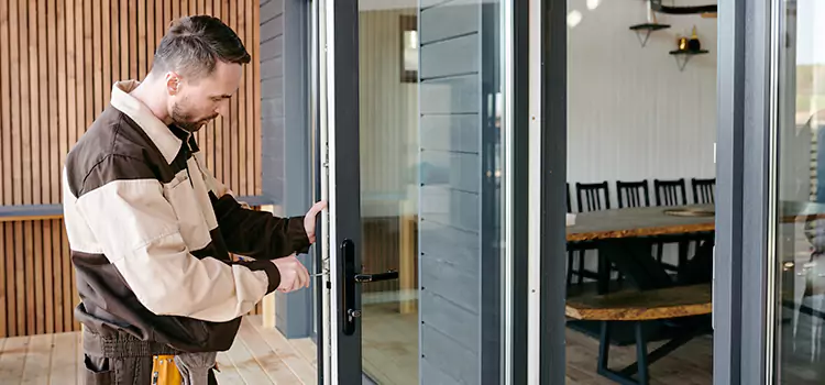 New Sliding Glass Door Installation Center Point